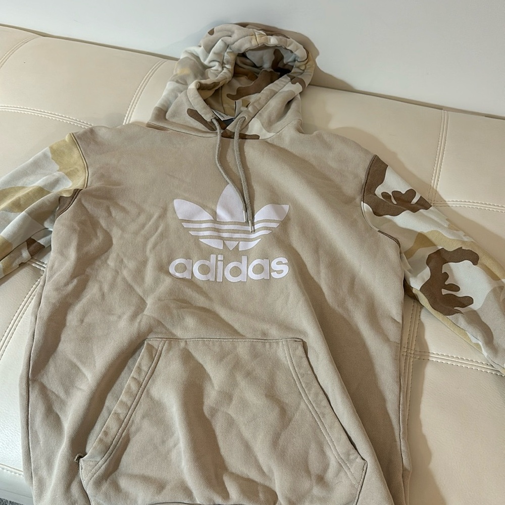 ADIDAS Neutral Camo Hoodie - Size M - Men’s